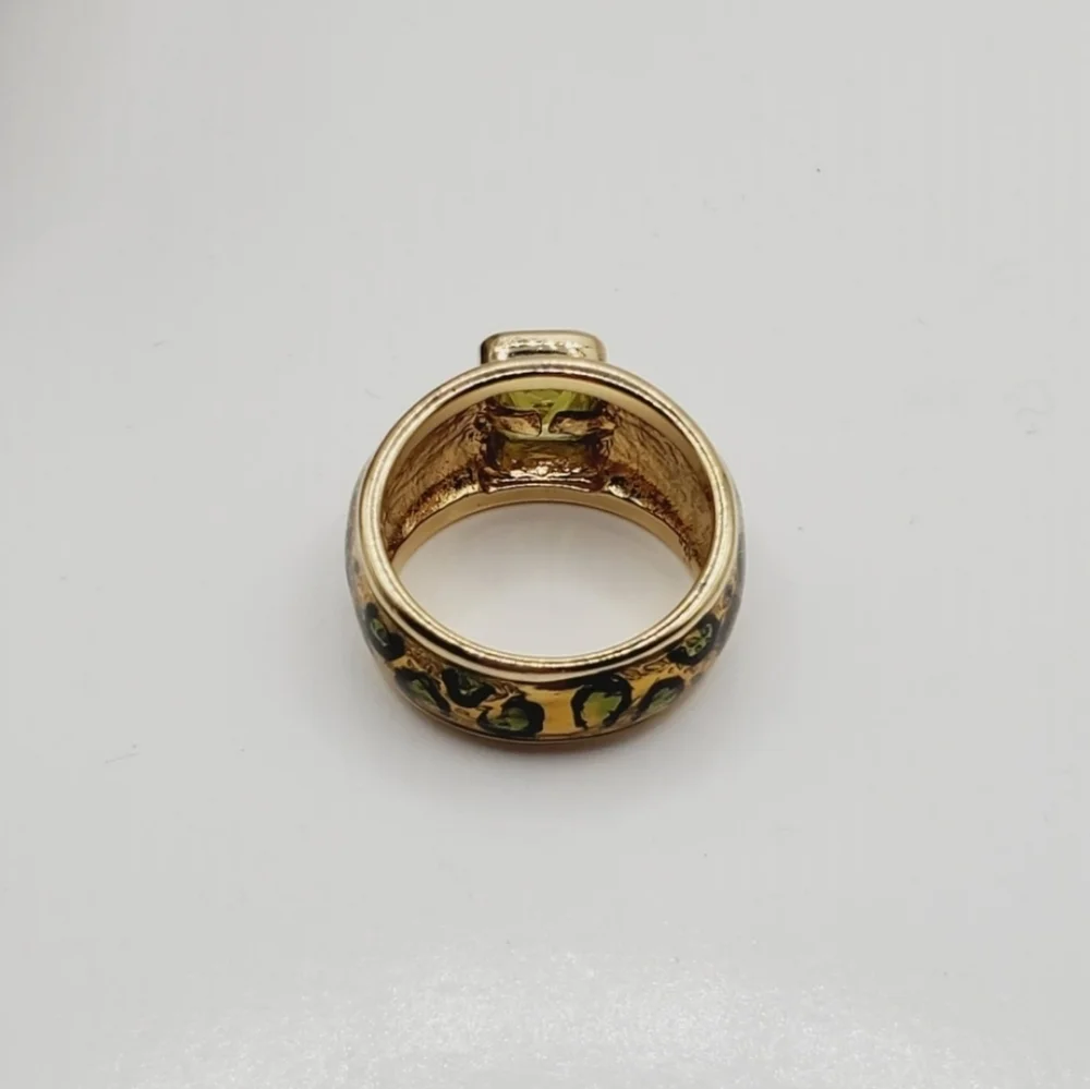 Cheetah Animal Print Ring